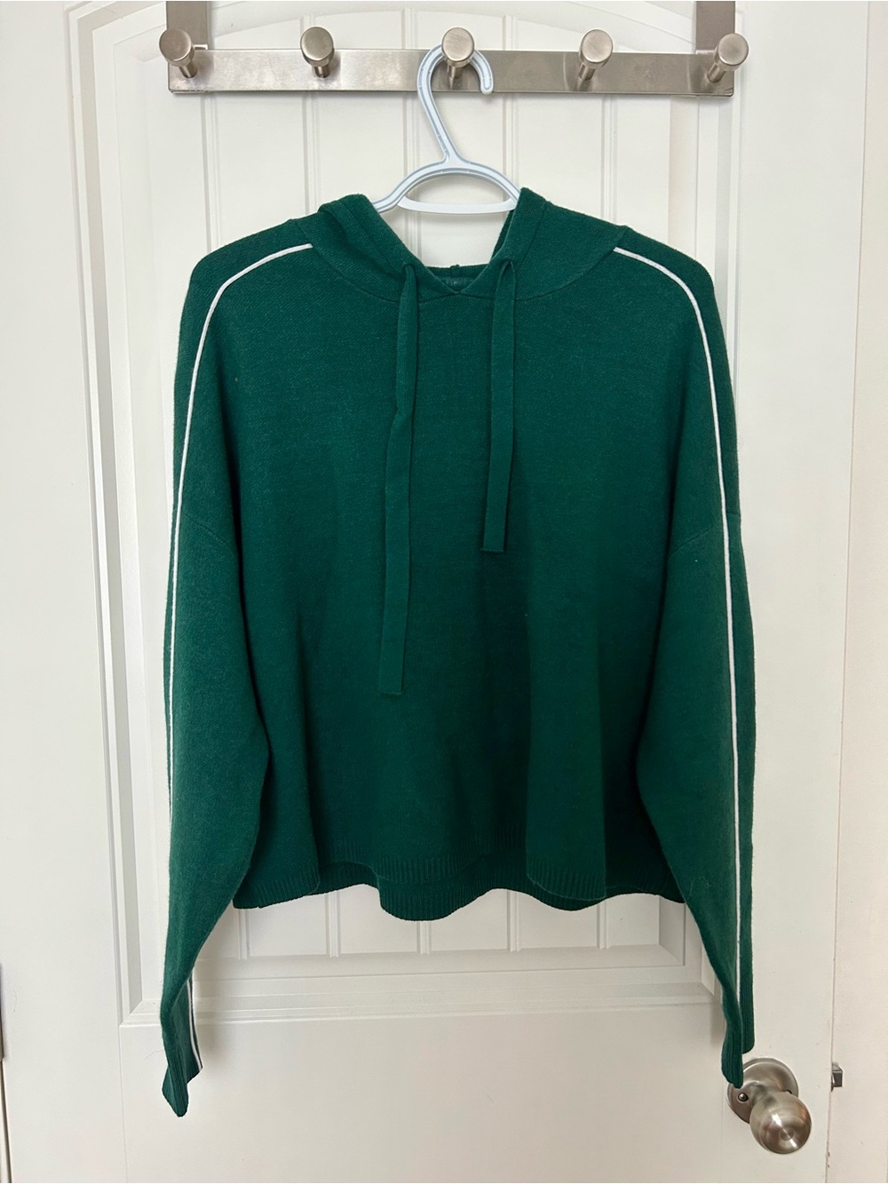 Adorable, super soft emerald K-Swiss hoodie, Women’s S